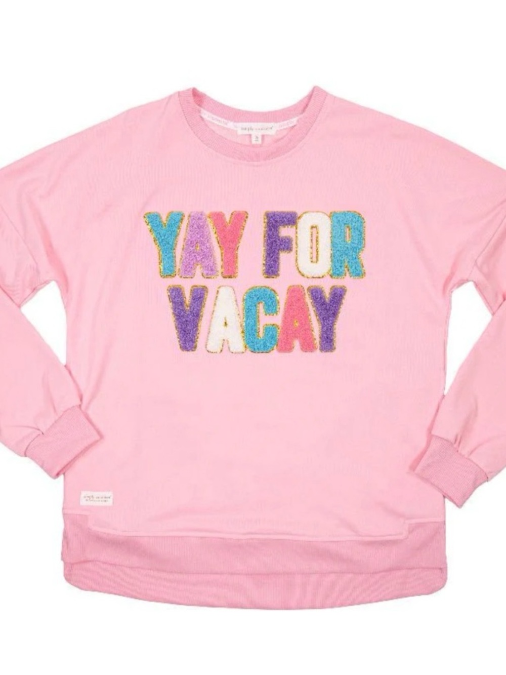 Simply Southern Pink Crewneck Pullover